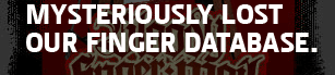 mysteriously lost our finger database
